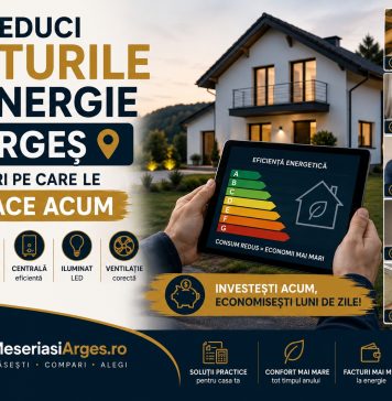 Cum reduci facturile la energie în Argeș cu lucrări pe care le poți face acum
