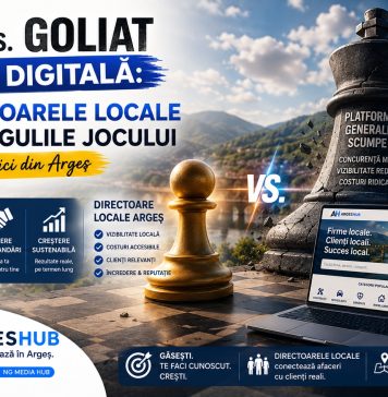 David vs. Goliat in Piata Digitala: Cum Directoarele Locale Schimba Regulile Jocului pentru Firmele Mici din Arges