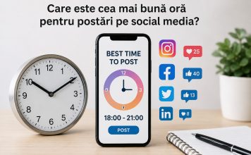 Care este cea mai bună oră pentru postări pe social media